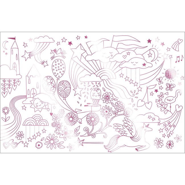 Unicorn Coloring Pages - Arts & Crafts - 4