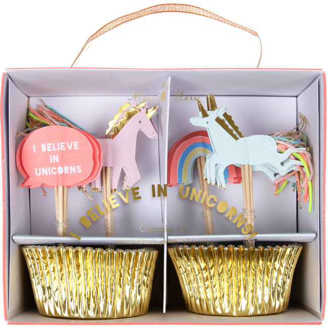 I Believe In Unicorns Cupcake Kit