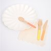 Neon Wooden Cutlery Set - Tableware - 2