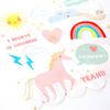 Rainbow & Unicorn Napkins, Large - Tableware - 2