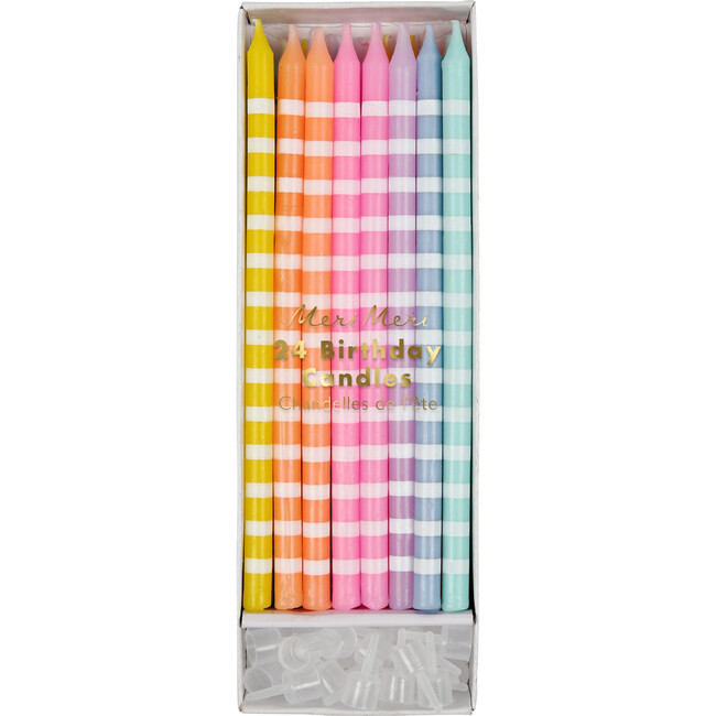 Pastel Party Candles