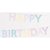 Scallop Pastel Happy Birthday Garland - Party - 1 - thumbnail
