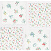 Ditsy Posy Scalloped Large Napkins - Party - 1 - thumbnail