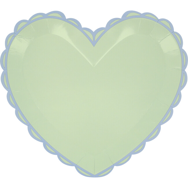 Pastel Heart Large Plates
