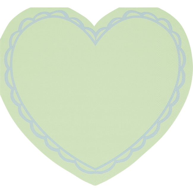 Pastel Heart Large Napkins - Party - 3