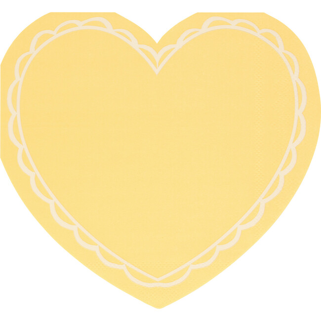 Pastel Heart Large Napkins - Party - 5