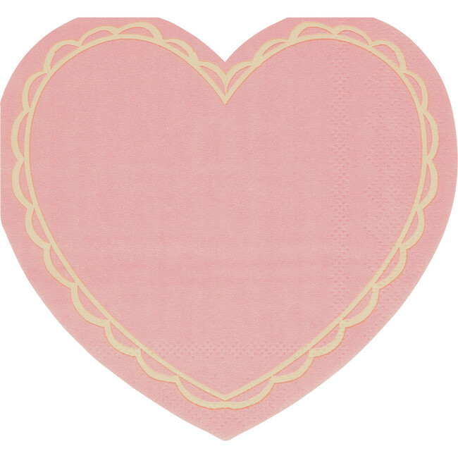 Pastel Heart Small Napkins - Party - 7
