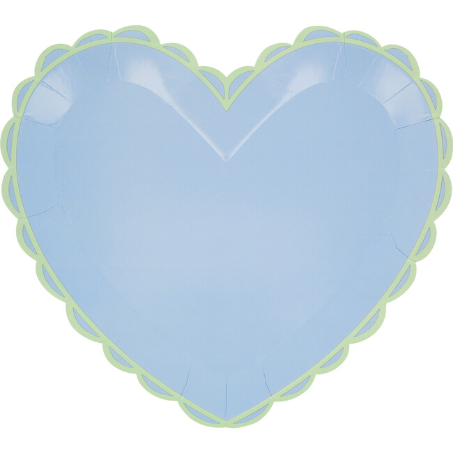Pastel Heart Large Plates - Party - 4