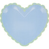 Pastel Heart Large Plates - Party - 4