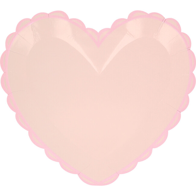 Pastel Heart Small Plates - Party - 5