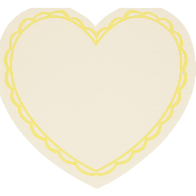 Pastel Heart Large Napkins - Party - 7