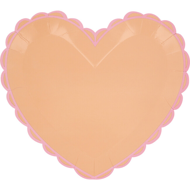 Pastel Heart Large Plates - Party - 5