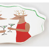 Mr. & Mrs. Reindeer Side Plates - Party - 2