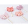 Pink Bow Candles - Candles - 4 - thumbnail
