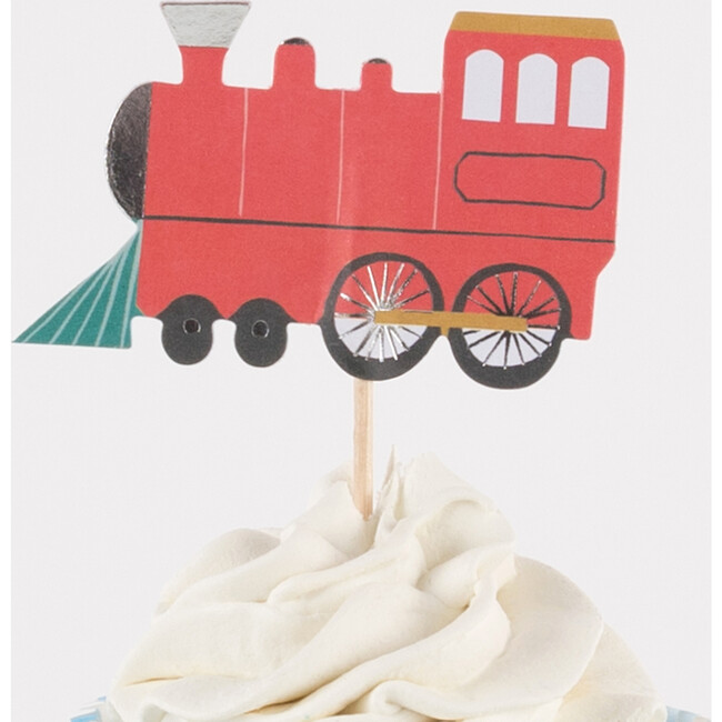 Train Cupcake Kit - Party Accessories - 6