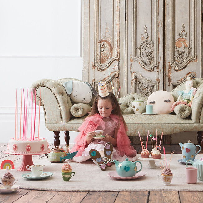 Pink Tall Tapered Candles