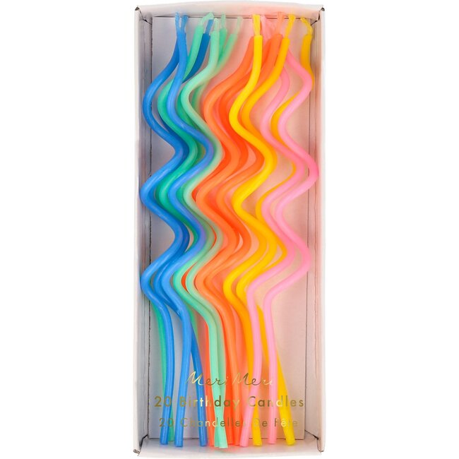 Mixed Swirly Candles