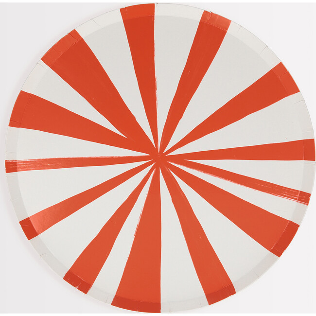 Mixed Stripe Dinner Plates