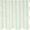 Mint Stripe Large Napkins - Tableware - 1 - thumbnail