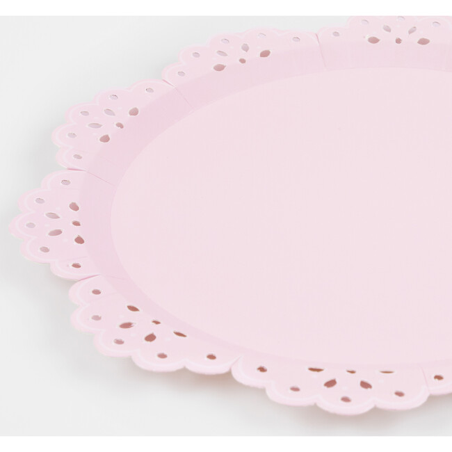 Broderie Anglaise Lace Multi Side Plates - Party - 3