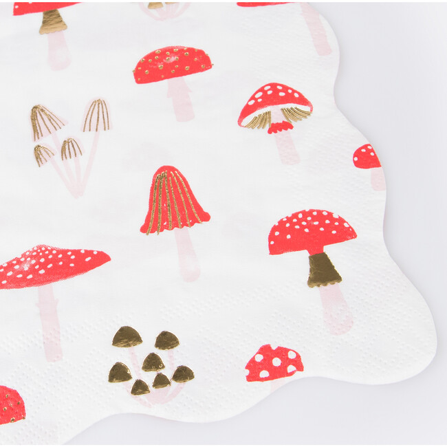 Merry Mushrooms Large Napkins - Party - 3