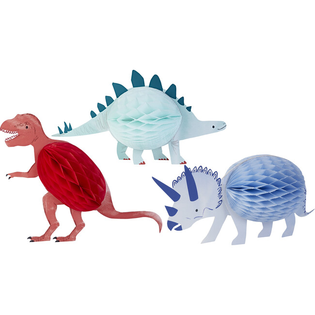 Honeycomb Dinosaur Decorations