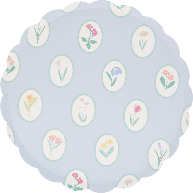Bloomsbury Floral Pattern Side Plates - Party - 5
