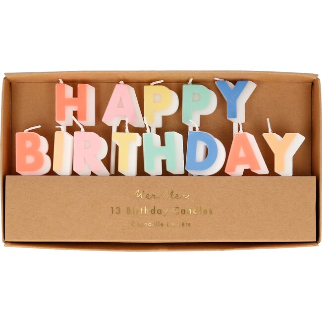 Happy Birthday Candles
