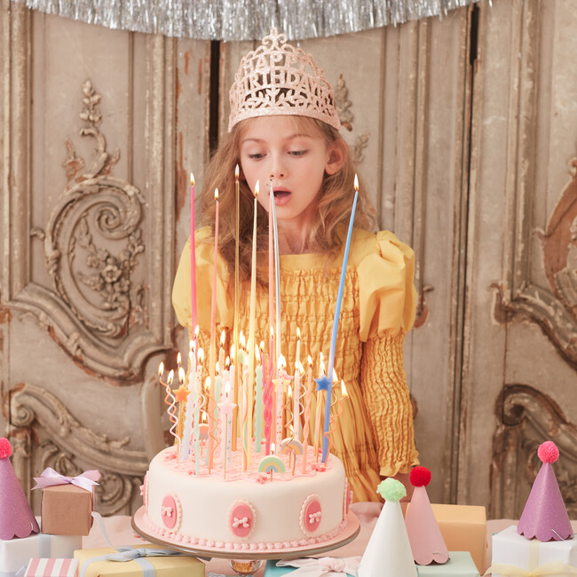 Gold Tall Tapered Candles