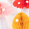 Honeycomb Toadstool Decorations - Party - 3 - thumbnail