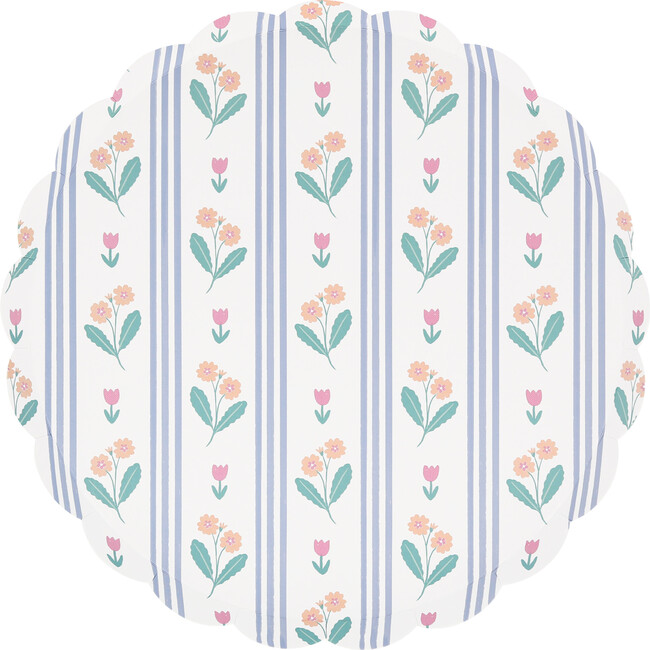 Bloomsbury Floral Pattern Side Plates - Party - 6