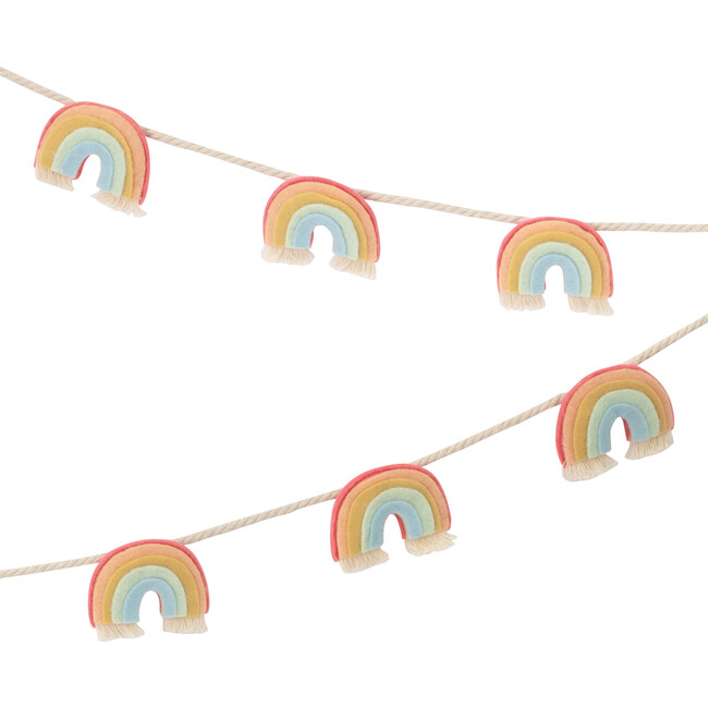 Felt Rainbow Garland