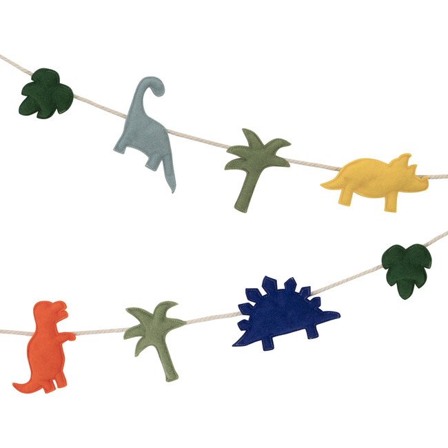 Felt Dinosaur Garland - Garlands - 1