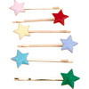 Enamel Star Hair Slides - Hair Accessories - 1 - thumbnail
