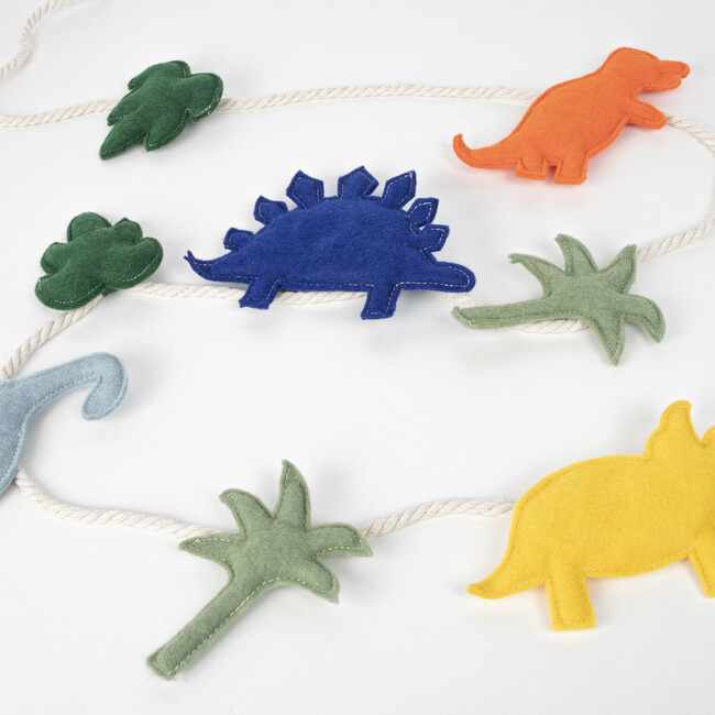Felt Dinosaur Garland - Garlands - 3