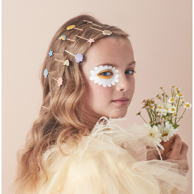 Enamel Star Hair Slides