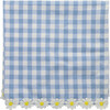 Daisy Gingham Cloth Napkins, Blue - Tabletop - 1 - thumbnail