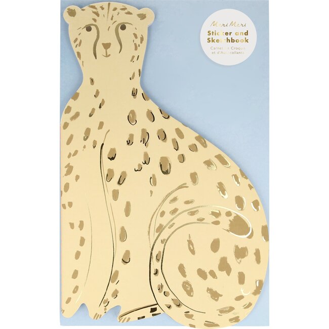 Cheetah Sticker & Sketchbook - Stickers - 2