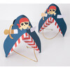 Blue Pirate Party Hats - Party Accessories - 3