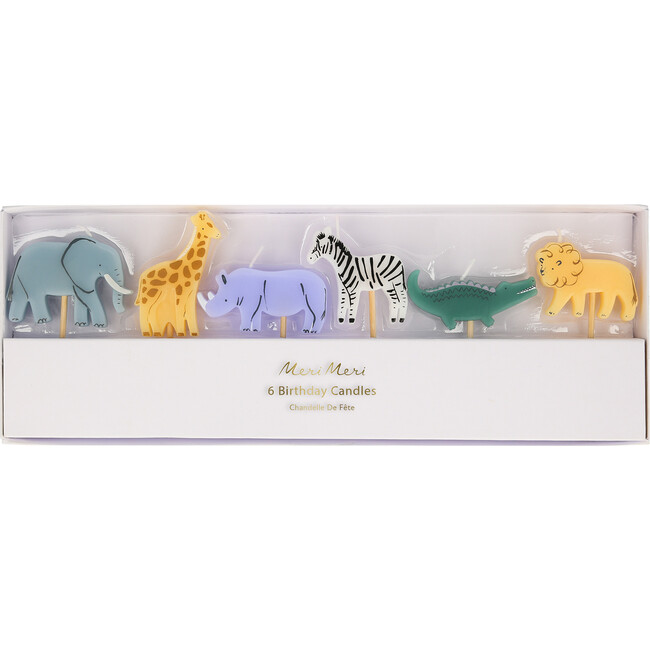 Jungle Animal Candles