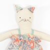Floral Kitty Mini Suitcase Doll - Soft Dolls - 2