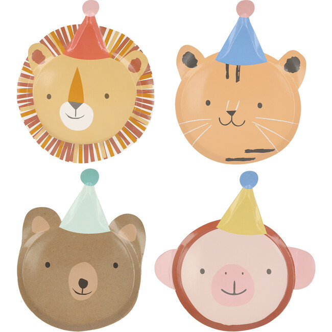 Animal Parade Die Cut Plates