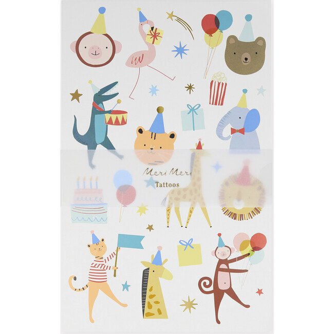 Animal Parade Tattoo Sheets