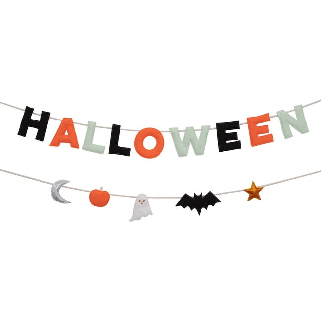 Halloween Felt Garland - Garlands - 1