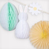 Honeycomb Easter Bunny Garland - Garlands - 3