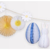 Honeycomb Easter Bunny Garland - Garlands - 4