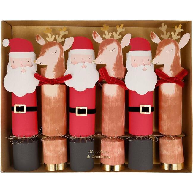 Christmas Character, Large Crackers - Party - 1