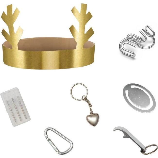 Leaping Reindeer Medium Crackers - Party - 2