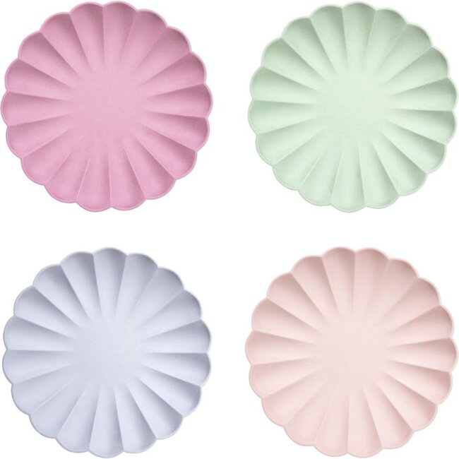 Mixed Simply Eco Plates Large