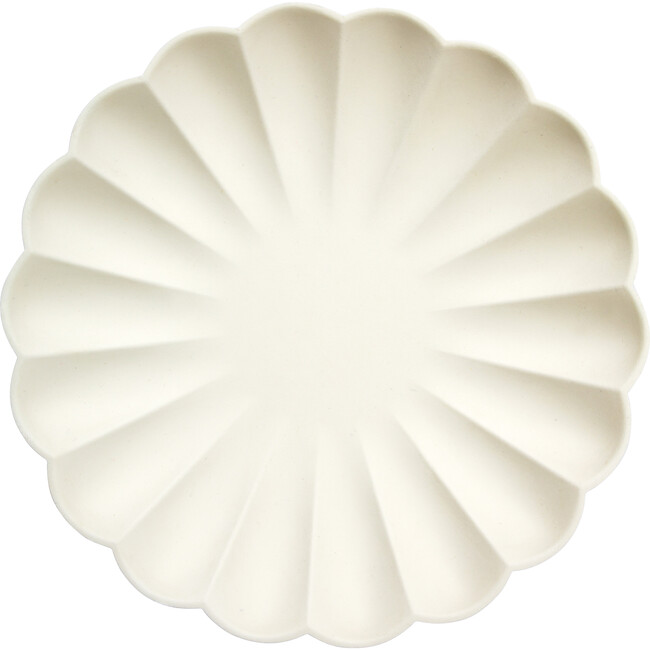 Simply Eco Dinner Plates, Cream